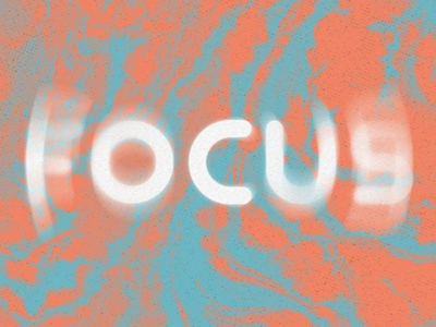 Focus design focus graphic inspiration quote
