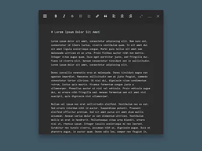 Grimoire Notes Editor - Dark Mode dark mode editor markdown materil notes notes editor