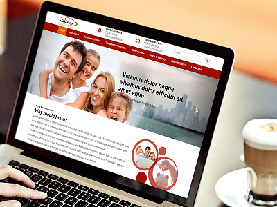 Namfisa website design design uiux