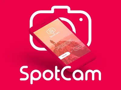SpotCam Concept App animation app branding costa rica design iphone mobile spot travel ui ux