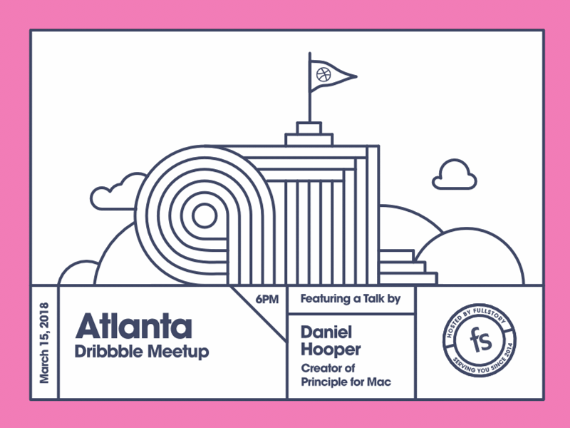 Atlanta Dribbble Meetup 2018 atlanta dribbble meetup principle protoyping