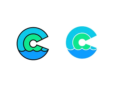 Just C what happens... c climate climate change icon logo