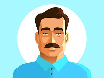 The Manager character illustration man manage manager