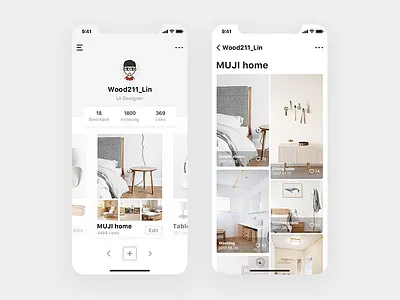Personal center app、ui、personal center