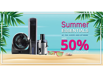 summer essential banner