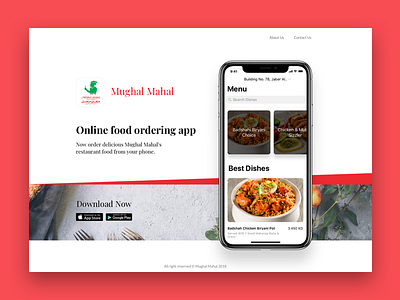 Landing page 2018 flatui ios landing page mobile app mockup ux website