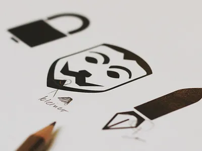 Secure Identity graphics icons illustrator