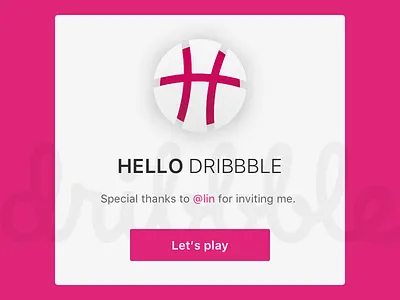 First Debuts ball debut dribbble first shot thanks