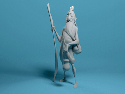 Wise 3d arnold maya render zbrush