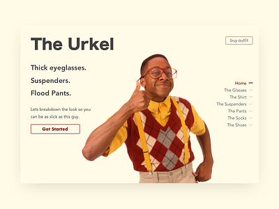 The Urkel daily ui did i do that landing page steve urkel tgif urkel