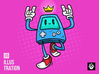 Retro stuff is the new cool! adobe artwork cartoon drawing game illustration illustrator just for fun non sense nostalgic random retro