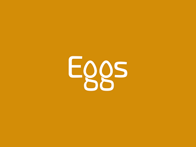 Eggs calligram calligraphy eggs