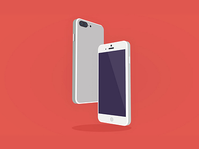 Iphone 3d app apple c4d design flat graphic design illustration iphone mobile vector