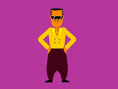Mchammer characterdesign hammertime illustration illustrator mchammer