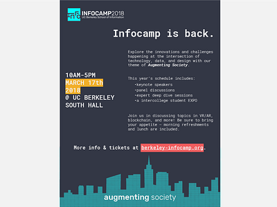 Infocamp 2018 Flyer flyer infocamp