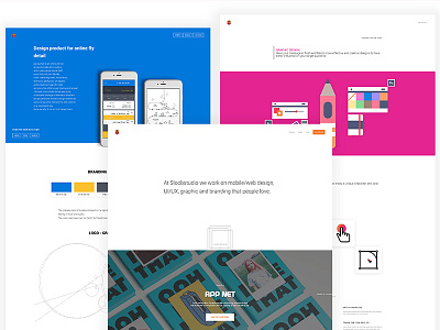Sloobstudio Website colorful portfolio sloobstudio
