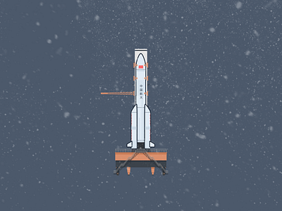 Cz 5 Rocket ai china illustration rocket