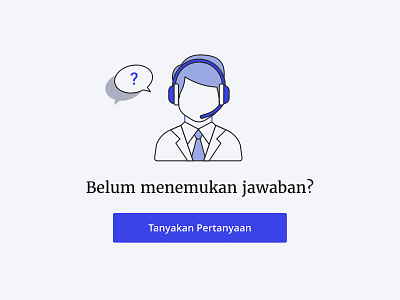 Ask a question ask agent ask question blue button customer service illustration merriweather open sans outline property agent