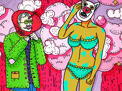 Happy new year~ lowbrow lowbrowart