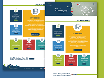 Tuning Path Inner pages design inner page path services tuning ui ux website
