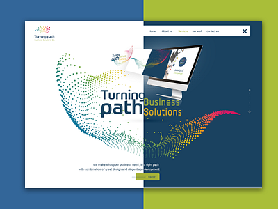 Huge Banner for tuning path website design path tuning ui ux website