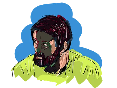 Apolo adobedraw app director handsome illustration illustrator man portrait