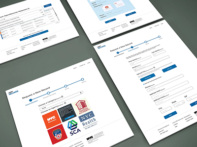 NYC OpenRecords-Website Redesign data nyc openrecords redesign ui ux web