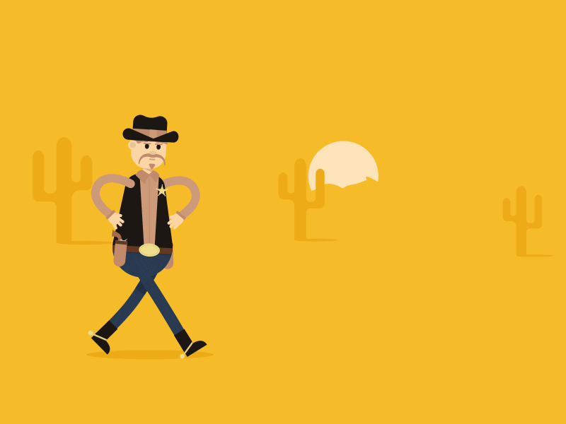 Gunslinger after cowboy effects gif gunslinger illustrator