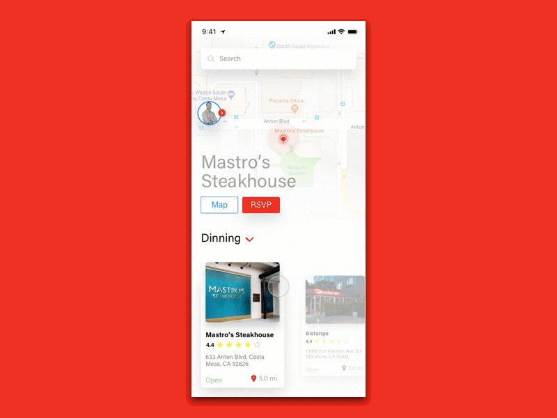Attaché Ammenities app assistant attache food help luxury mystery restaurant