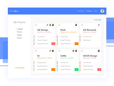 Tododod Daily UI #1 interaction design ui user interface ux web app