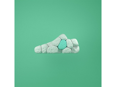 Clay Sneaks 3d 3d illustration art direction c4d cinema 4d design digital art graphic design illustration photoshop redshift sneakers