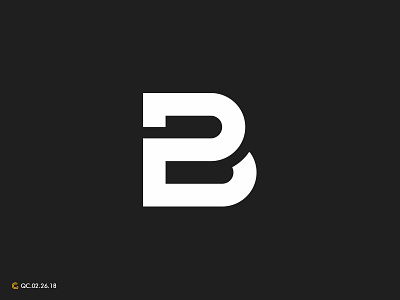 PB Logo branding clean corporate golden ratio logo modern monogram pb