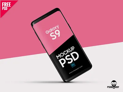 Galaxy S9 Mockup PSD freebie galaxy galaxy s9 mockup mockup new s9 mockup phone mockup psd s9 s9 mockup samsung galaxy s9 samsung phone
