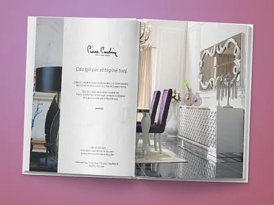 Airplane Magazine - Pierre Cardin Home airplane book cardin home magazine pierre pierrecardinhome