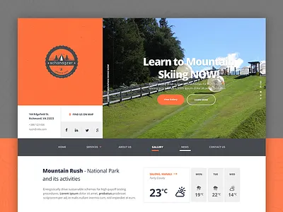 Schanagzer(Lodge & Cafe): UI/Website Design and cafe desgin lodge minimal page schanagzer ui ux web website wordpress