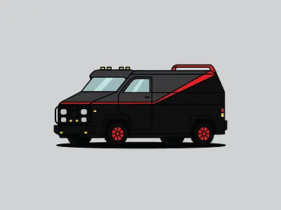 The A-Team van 80s