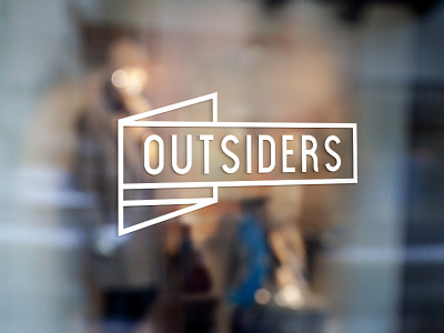 Outsiders branding logo logotype