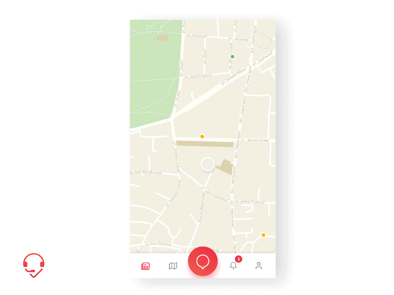 Map Civi animation civi complaints gif map ui ux