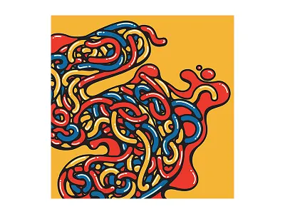 36 Days of Type colors illustration letters mor8 type