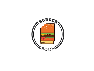 Burger Book flat logo