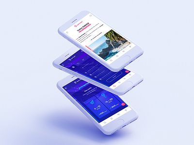 Supertripper balloon hotel purple trip ui ux webdesign