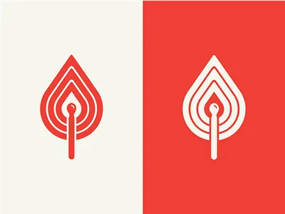 Playing With Fire brand identity branding fire identity identity design letters logo logo design logos match thick lines