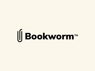 Bookworm Logo 30 logos book bookworm bookworm logo logo design thirty logos worm