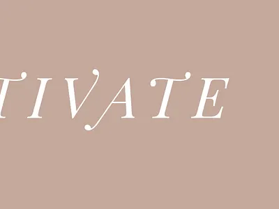 Custom Type branding branding design cultivate logo logo design serif type typography