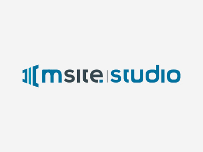 MSite Studio Logo adaptivesoul brand design identity logo logo design