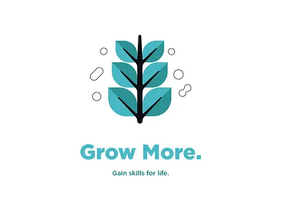 Plant Based blue business grow life plant progression skills steps