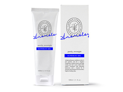 Glycolic Gel branding mockupmonday packaging packaging design