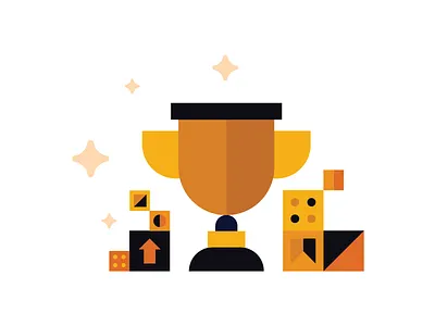 Awards awards celebrations events recognition ribbon trophy upward