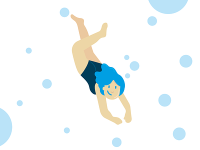 Water Characters: swimmer bubble characters editorial illustration people pool round sport swimmer vector water