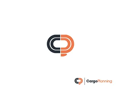 CargoPlanning Logo c cargo circle cp logo orange p planning road symbol